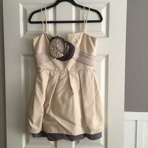 BCBG Dress with zipper rose